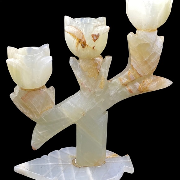 Other - Candelabra onyx 3 tulips